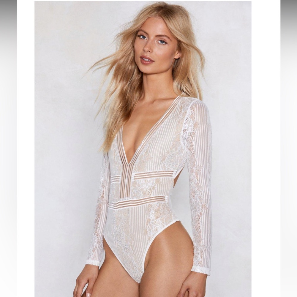 Love on the Brain Bodysuit from NastyGal